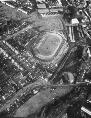 Dudley Wood Stadium was one of the world's most famous speedway venues when pictured here around the 1970s. 