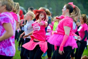 Sandwell Valley, West Bromwich at the Race for Life Mud Run