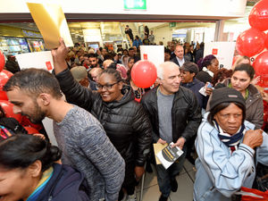 Supporting image for story: WATCH: Customers flock to Matalan opening in Wolverhampton's Mander Centre