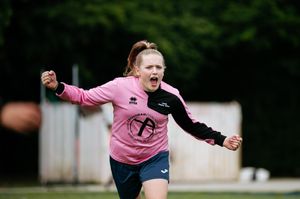 Freya Stokes, 12, dreams of one day playing for England