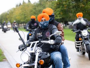 Supporting image for story: Thousands of motorcyclists make pilgrimage to Staffordshire to honour fallen service personnel