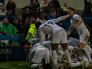 Supporting image for story: AFC Telford United 4 Altrincham 3: Stenson's stunners light up the Seah Stadium