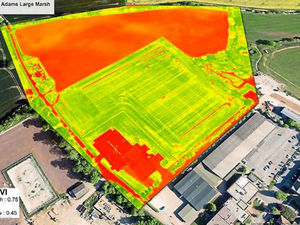 Supporting image for story: Drone shots aiding crops study at Harper Adams University