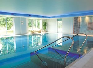 Fancy a dip – the hotel has a relaxing spa