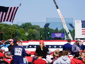 Supporting image for story: Trump holds first outdoor rally since assassination attempt