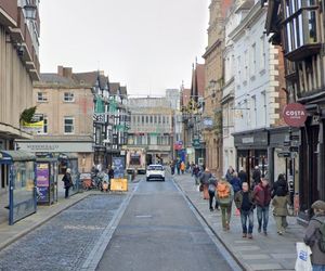 High Street in Shrewsbury will be closed during the day for two days in June. Photo: Google