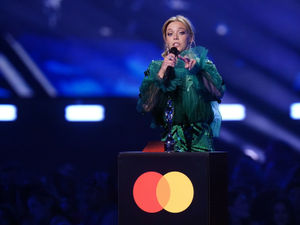 Supporting image for story: Dance music star Becky Hill scoops BRIT award as Adele takes centre stage