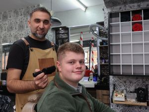 Supporting image for story: "You saved my life": Cancer teen reunites with Turkish barber who detected lump during haircut