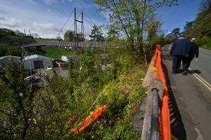 The crash barriers have still not been replaced