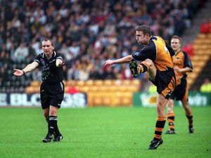 Supporting image for story: 'Worldie strikes': Wolves fans recall Robbie Dennison goals after former winger posts daughter's show reel on social media
