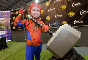 Spider-Man: Scott Patton, four, from West Bromwich
