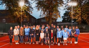 Wombourne Cricket, Tennis and Bowling Club have been boosted by a £10,000 LED lighting donation 