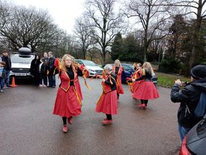 Visitors to St Michael's and All Angels Church Pelsall enjoyed a Christmas market on Saturday