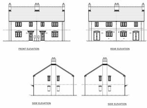 Permission has been granted for two houses to be built. Picture: Rightmove and Nock Deighton, Land and New Homes.
