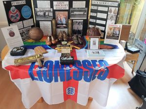 Lizzy Ashcroft at Wolves Museum Exhibition