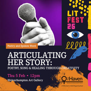 The event takes place on February 5 at Wolverhampton Art Gallery