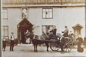 An old photo of the White Lion