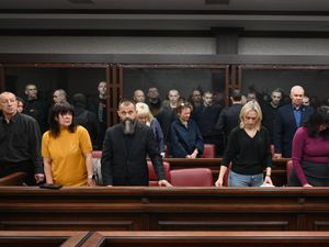 Supporting image for story: Russia convicts 15 captured Ukrainian soldiers on terrorism charges