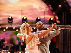 Supporting image for story: Amy Dowden tops judges’ leaderboard on Strictly Come Dancing return