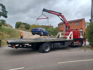 Police seized the car which hadn't been taxed since 2023. Picture: Market Drayton, Wem and Whitchurch Police