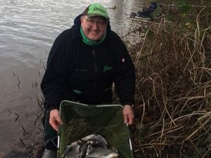 Supporting image for story: Angler Steve Slade in full swing to net Bridgnorth win