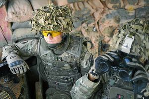 Private Chris Chapman says more Afghan casualties are arriving at the gate in need of medical help