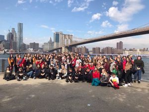 Supporting image for story: Shropshire schools bite the big apple in New York