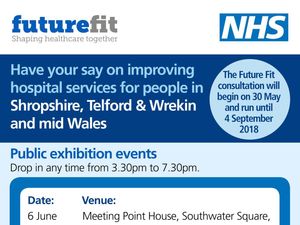 Supporting image for story: Future Fit: How to have your say on key Shropshire hospital plans
