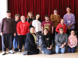 Supporting image for story: Soap star thrills students at a Shropshire college