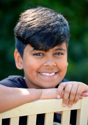 Eleven-year-old Dhillon Mahey, from Tettenhall, thought up the idea to help others