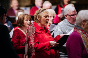 The carol concert for river safety at St Mary's Church, Shrewsbury 