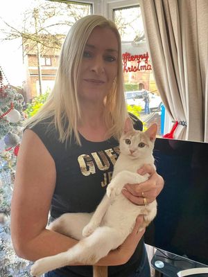 Cheryl Hague and Arthur