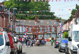 Parkhill Road, Smethwick, enjoys a street party