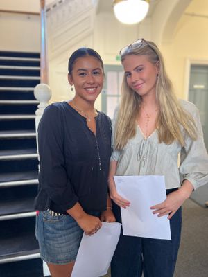 Lily will join Unity Trust Bank as a financial analyst and Georgia heads to Exeter University to read Accounting and Finance.