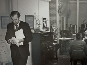 John Stonehouse, pictured while awaiting trial, in March 1976