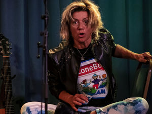 Supporting image for story: ConeBoy putting in an appearance at Ludlow Fringe Festival