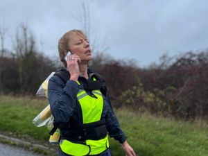 Supporting image for story: Sara Cox completes 135-mile journey for Children In Need raising more than £7m
