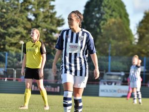 Supporting image for story: Albion women's striker Jade Arber discharged from hospital after back injury