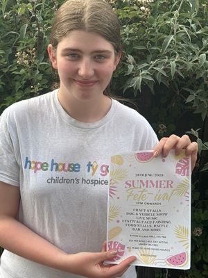 Clara Powis, 17, is inviting residents to her latest fundraising event on Saturday
