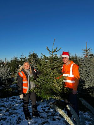 Olivia Silk and Sam Colclough, St Giles Hospice