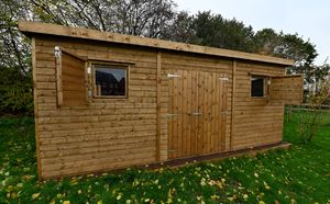 The outdoor space will give children a base to enjoy outdoor classes and learning