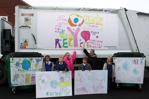 Supporting image for story: Walsall school children's artwork now on display