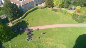 There were plenty of stunning view during the visit to Warwick Castle