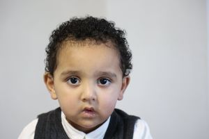 Sam Alshameri at home in Birmingham.