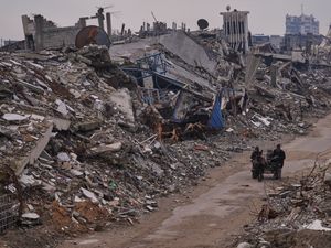 Supporting image for story: Israel says it will suspend work of several humanitarian organisations in Gaza