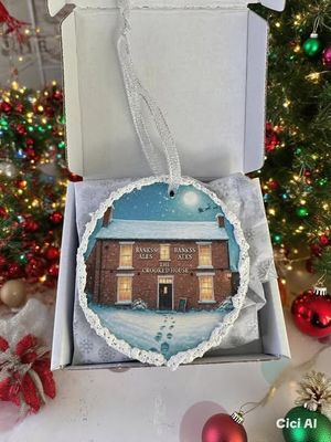 A decoration ready just for Christmas