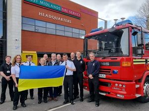 Supporting image for story: Firefighters and mayor join Ukraine humanitarian effort 