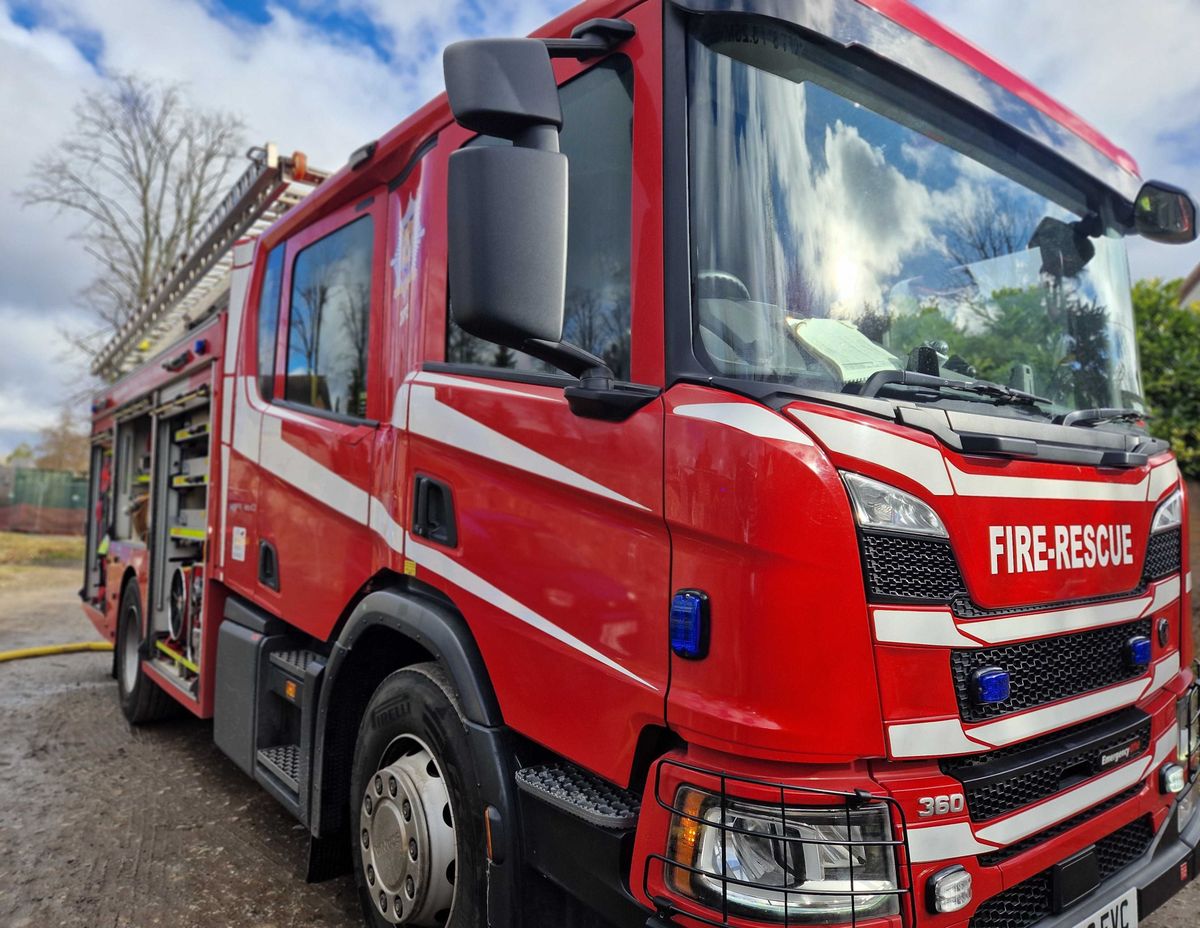 Skip fire sparks call out for firefighters
