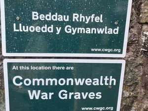 Supporting image for story: War graves marked in Welshpool churchyards