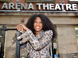 Supporting image for story: Beverley Knight drops into Arena Theatre to watch Wolverhampton Youth Music Theatre - in pictures and video